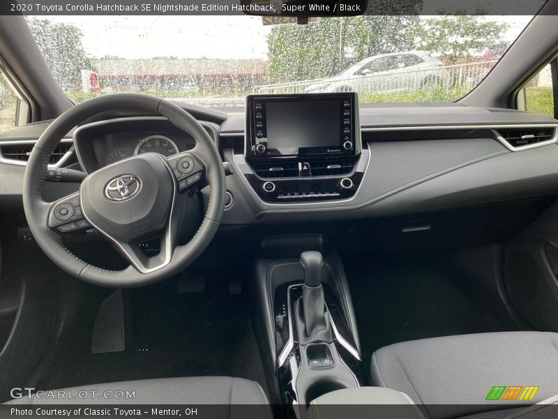 2020 Corolla Hatchback SE Nightshade Edition Hatchback Black Interior