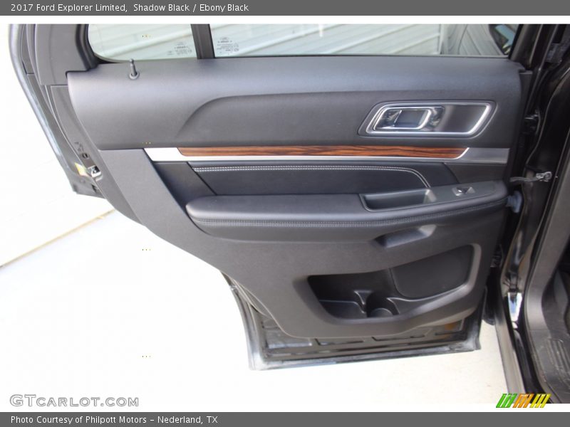 Shadow Black / Ebony Black 2017 Ford Explorer Limited