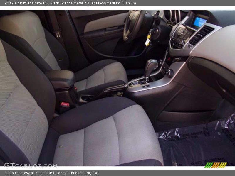 Black Granite Metallic / Jet Black/Medium Titanium 2012 Chevrolet Cruze LS
