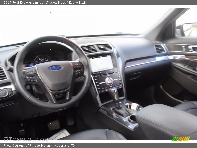 Shadow Black / Ebony Black 2017 Ford Explorer Limited