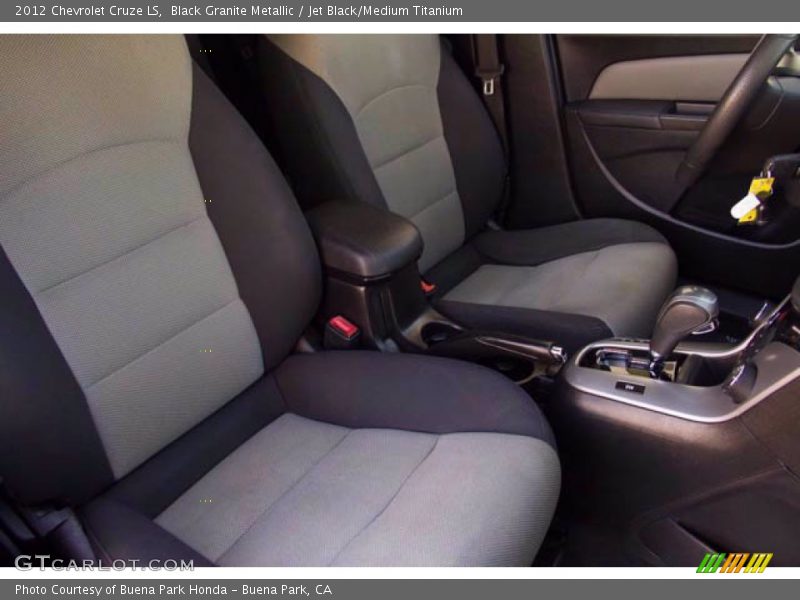 Black Granite Metallic / Jet Black/Medium Titanium 2012 Chevrolet Cruze LS