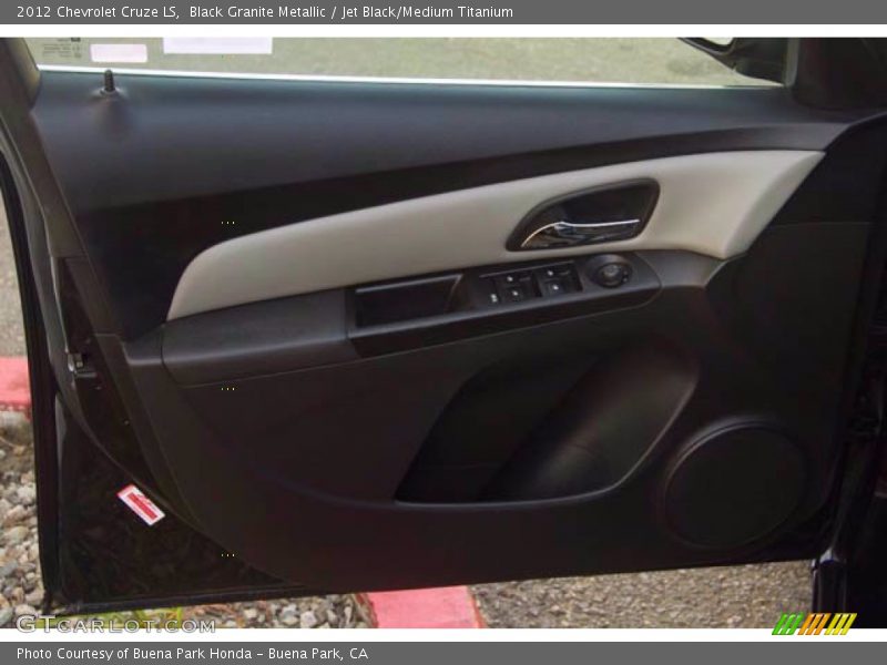 Black Granite Metallic / Jet Black/Medium Titanium 2012 Chevrolet Cruze LS
