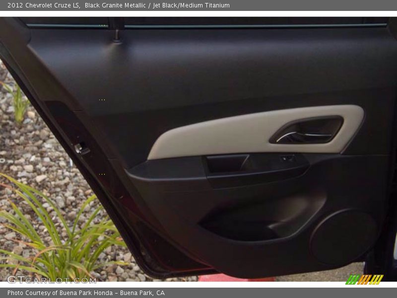 Black Granite Metallic / Jet Black/Medium Titanium 2012 Chevrolet Cruze LS