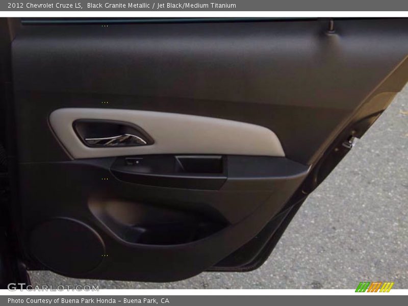 Black Granite Metallic / Jet Black/Medium Titanium 2012 Chevrolet Cruze LS