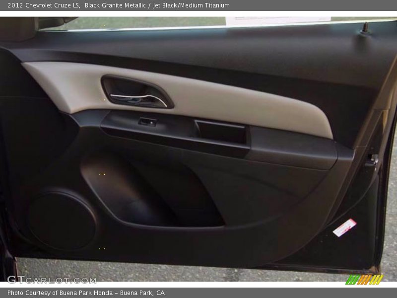 Black Granite Metallic / Jet Black/Medium Titanium 2012 Chevrolet Cruze LS