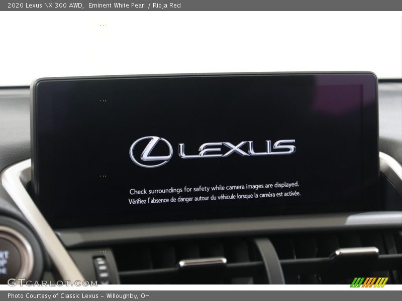 Eminent White Pearl / Rioja Red 2020 Lexus NX 300 AWD