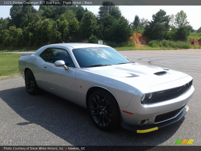 Triple Nickel / Black 2020 Dodge Challenger R/T Scat Pack