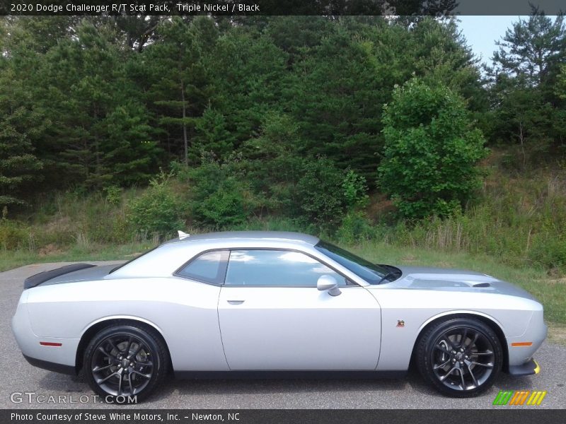 Triple Nickel / Black 2020 Dodge Challenger R/T Scat Pack