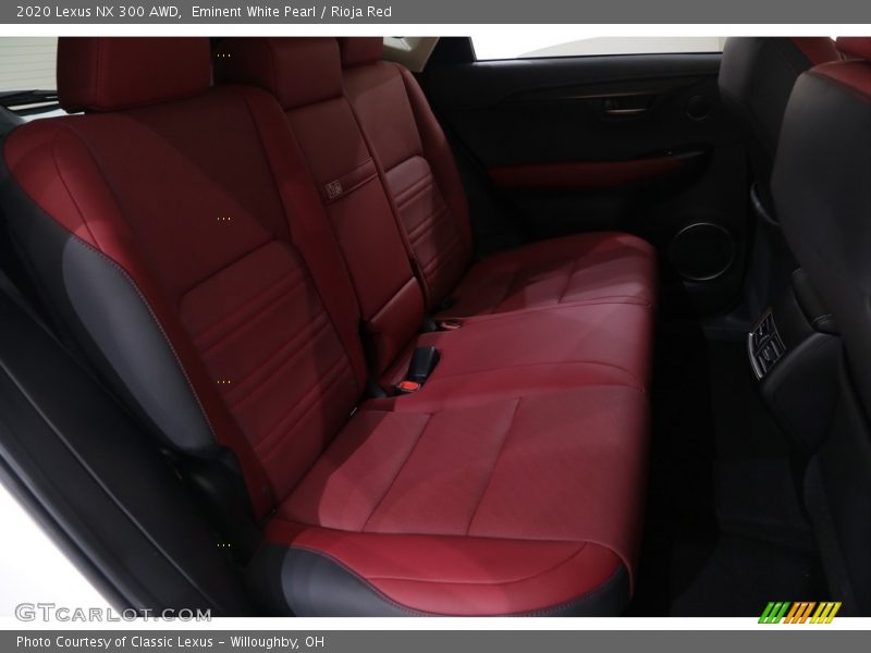 Eminent White Pearl / Rioja Red 2020 Lexus NX 300 AWD