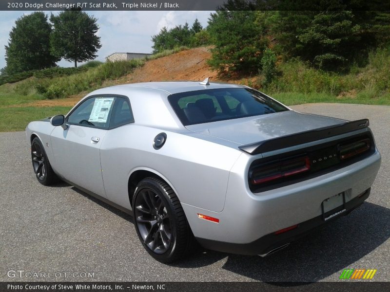 Triple Nickel / Black 2020 Dodge Challenger R/T Scat Pack