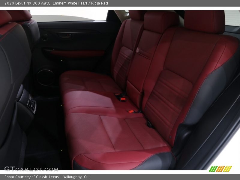 Eminent White Pearl / Rioja Red 2020 Lexus NX 300 AWD