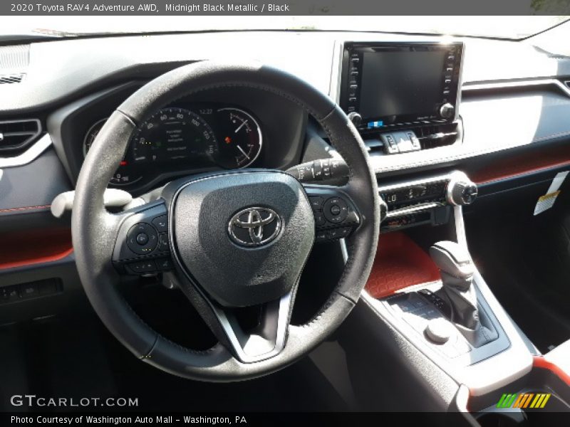 Midnight Black Metallic / Black 2020 Toyota RAV4 Adventure AWD