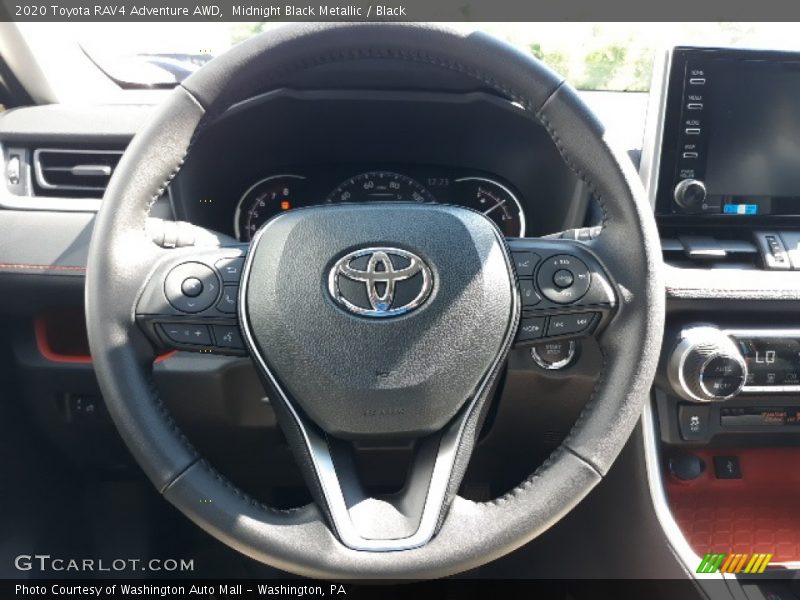 Midnight Black Metallic / Black 2020 Toyota RAV4 Adventure AWD