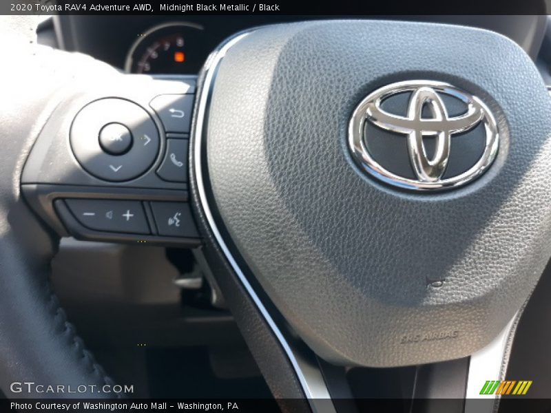 Midnight Black Metallic / Black 2020 Toyota RAV4 Adventure AWD