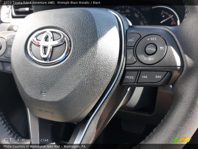Midnight Black Metallic / Black 2020 Toyota RAV4 Adventure AWD
