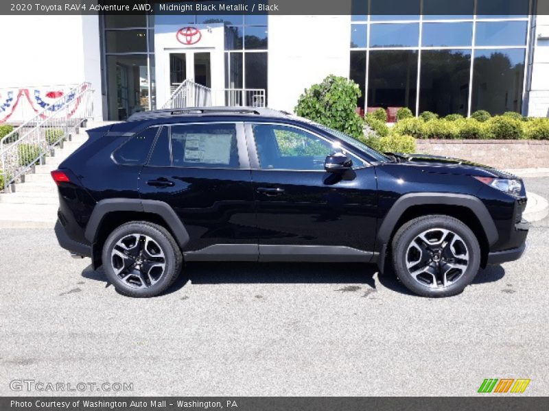 Midnight Black Metallic / Black 2020 Toyota RAV4 Adventure AWD