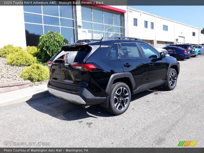 Midnight Black Metallic / Black 2020 Toyota RAV4 Adventure AWD