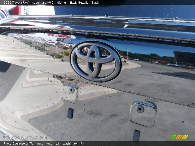 Midnight Black Metallic / Black 2020 Toyota RAV4 Adventure AWD