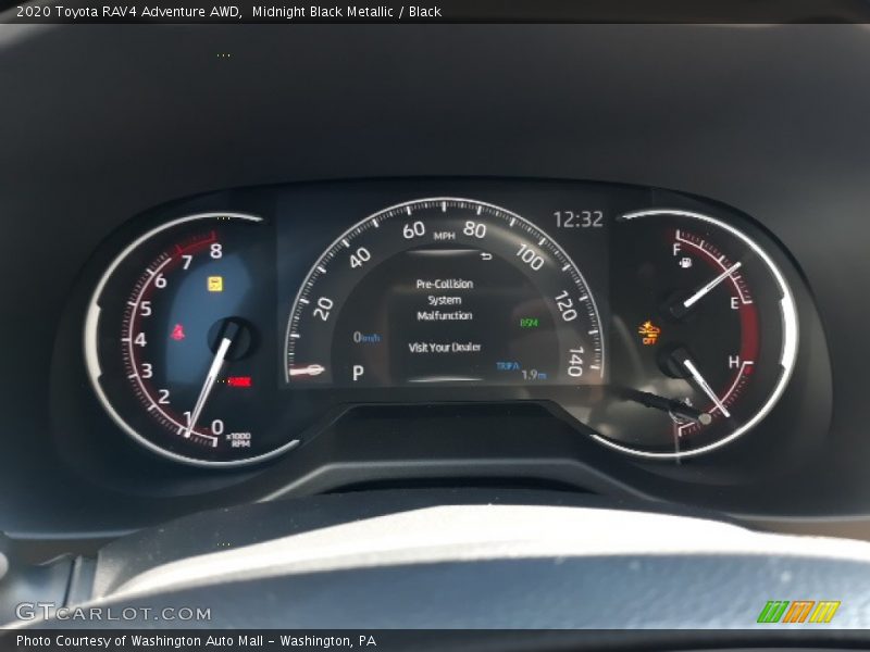 Midnight Black Metallic / Black 2020 Toyota RAV4 Adventure AWD