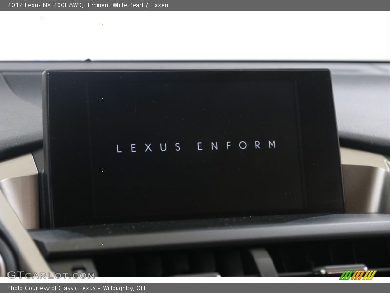Eminent White Pearl / Flaxen 2017 Lexus NX 200t AWD