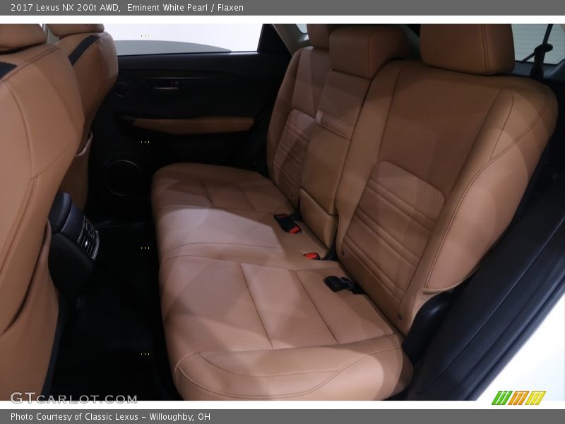 Eminent White Pearl / Flaxen 2017 Lexus NX 200t AWD