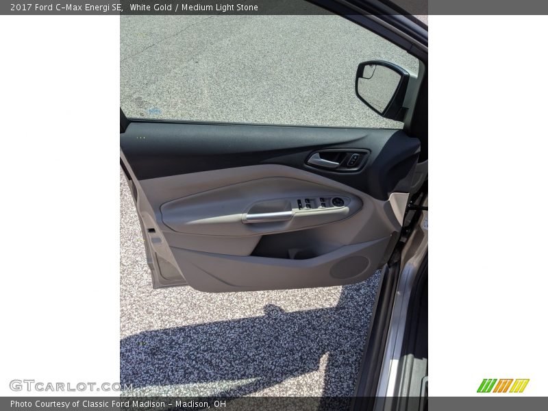 White Gold / Medium Light Stone 2017 Ford C-Max Energi SE