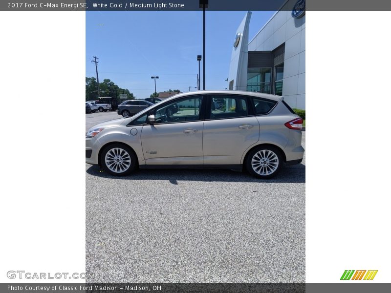 White Gold / Medium Light Stone 2017 Ford C-Max Energi SE