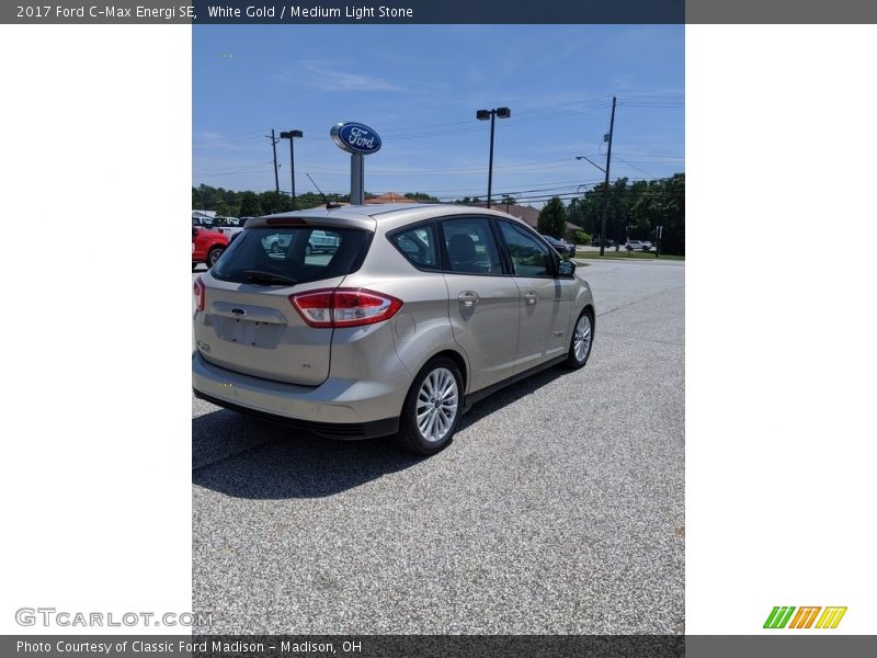 White Gold / Medium Light Stone 2017 Ford C-Max Energi SE