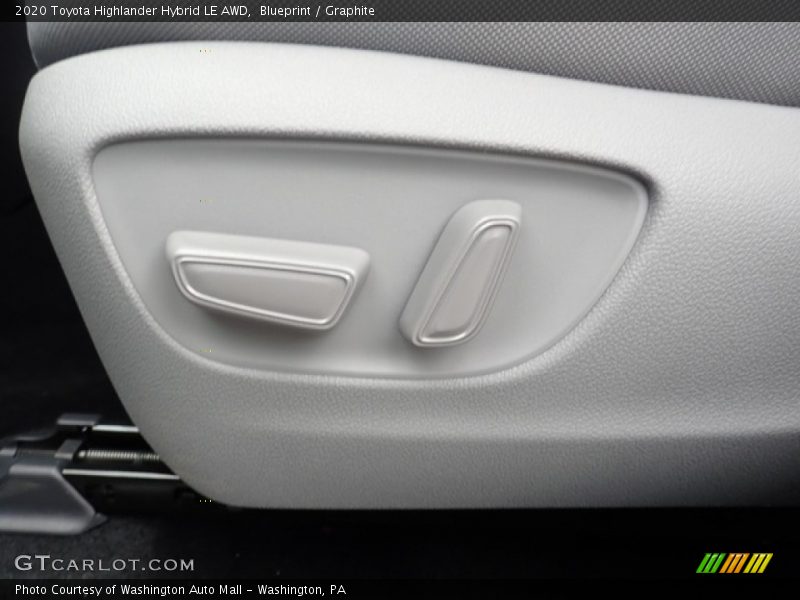 Blueprint / Graphite 2020 Toyota Highlander Hybrid LE AWD