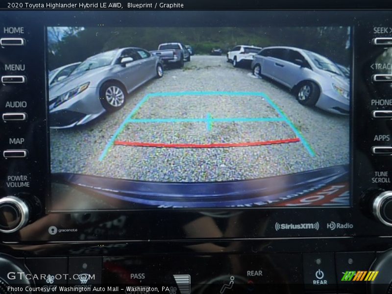 Blueprint / Graphite 2020 Toyota Highlander Hybrid LE AWD
