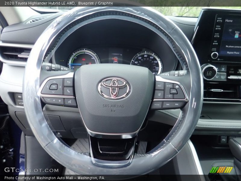  2020 Highlander Hybrid LE AWD Steering Wheel