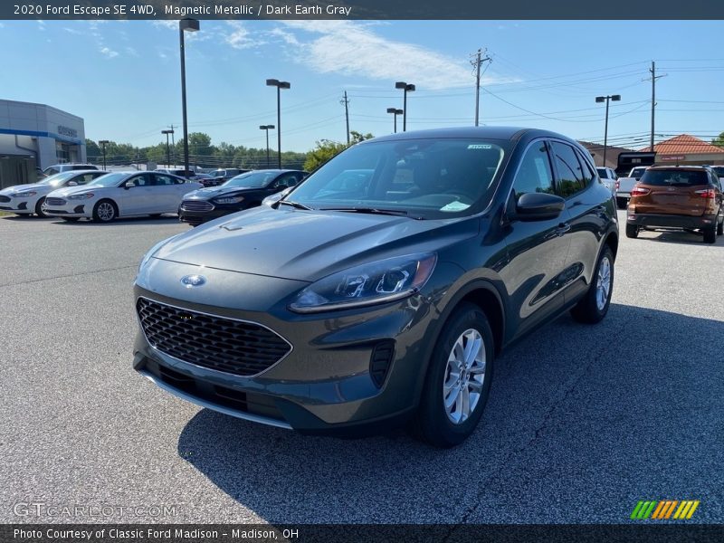 Magnetic Metallic / Dark Earth Gray 2020 Ford Escape SE 4WD