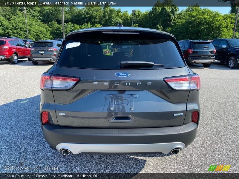 Magnetic Metallic / Dark Earth Gray 2020 Ford Escape SE 4WD