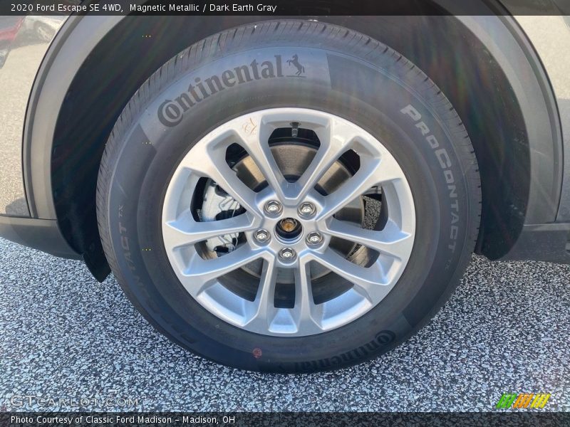 Magnetic Metallic / Dark Earth Gray 2020 Ford Escape SE 4WD