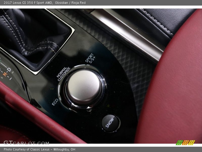 Obsidian / Rioja Red 2017 Lexus GS 350 F Sport AWD
