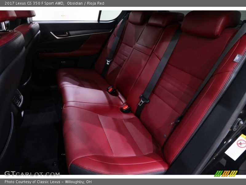 Obsidian / Rioja Red 2017 Lexus GS 350 F Sport AWD