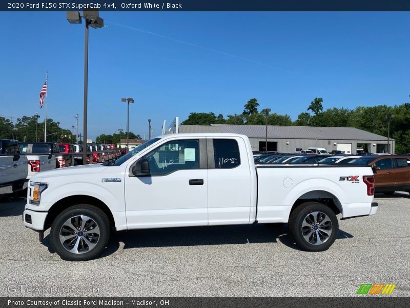 Oxford White / Black 2020 Ford F150 STX SuperCab 4x4