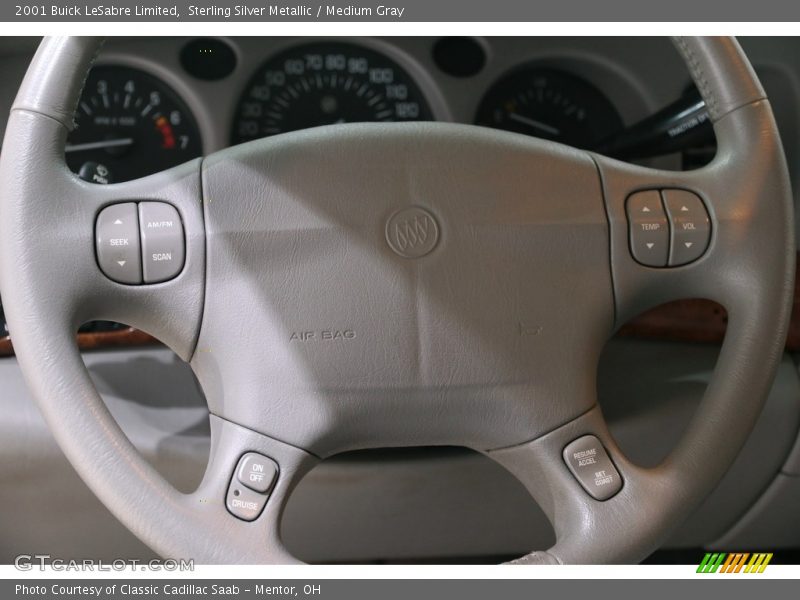 Sterling Silver Metallic / Medium Gray 2001 Buick LeSabre Limited