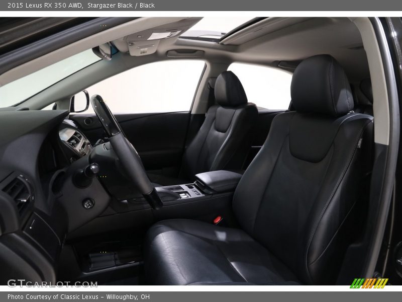 Stargazer Black / Black 2015 Lexus RX 350 AWD