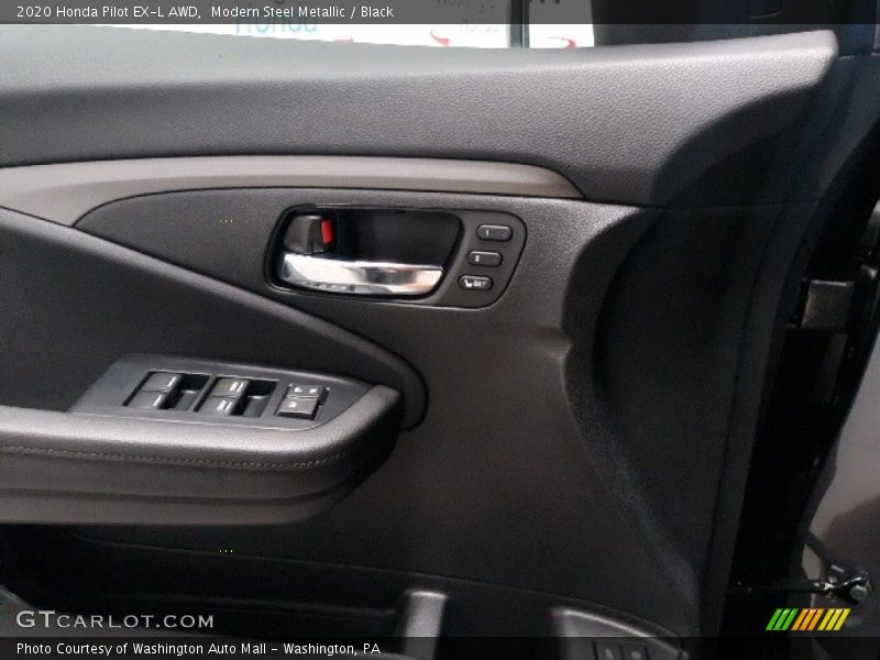 Modern Steel Metallic / Black 2020 Honda Pilot EX-L AWD