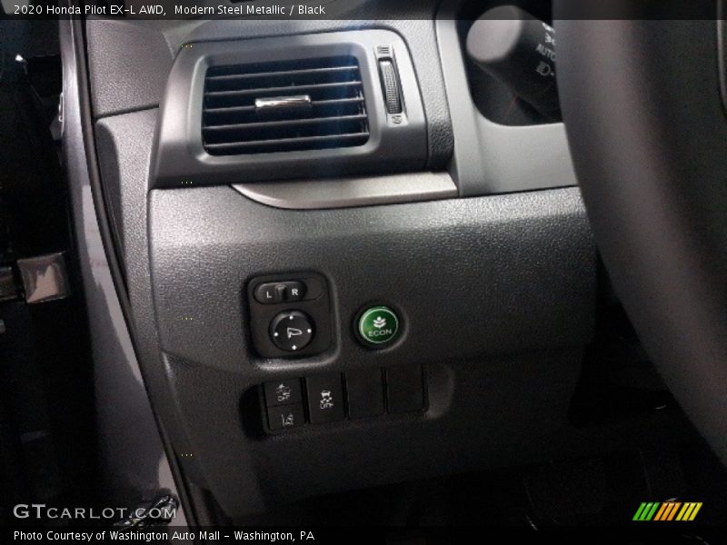 Modern Steel Metallic / Black 2020 Honda Pilot EX-L AWD
