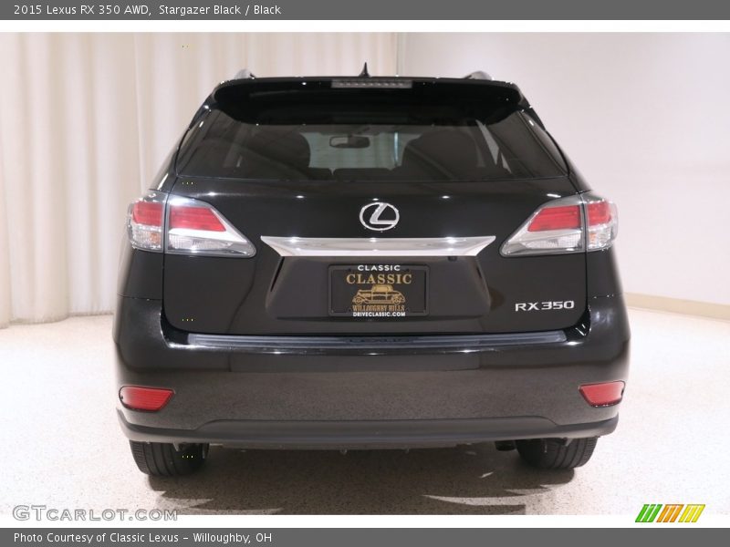 Stargazer Black / Black 2015 Lexus RX 350 AWD