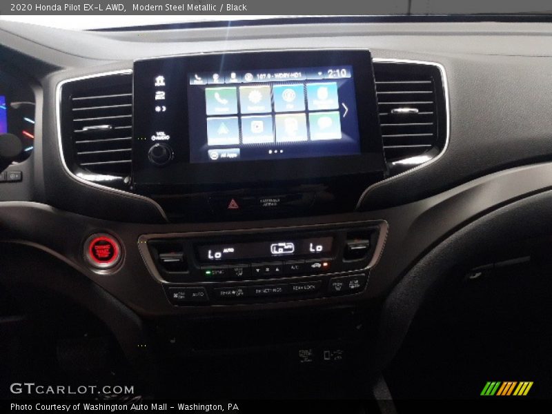 Modern Steel Metallic / Black 2020 Honda Pilot EX-L AWD