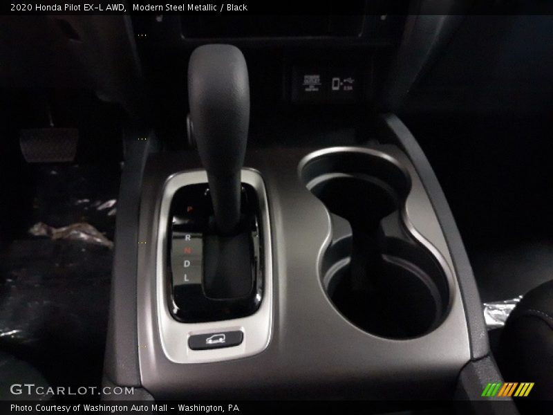 Modern Steel Metallic / Black 2020 Honda Pilot EX-L AWD