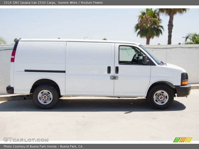  2016 Savana Van 2500 Cargo Summit White