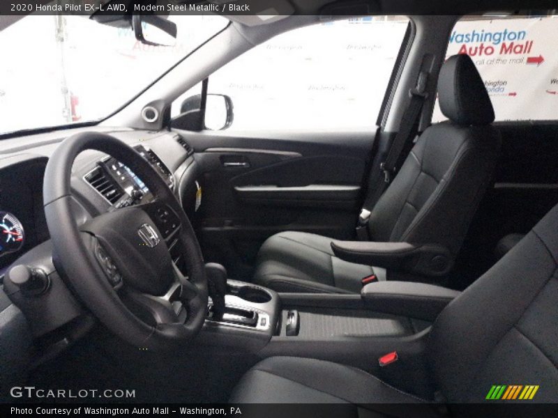 Modern Steel Metallic / Black 2020 Honda Pilot EX-L AWD