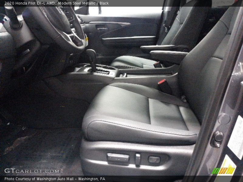 Modern Steel Metallic / Black 2020 Honda Pilot EX-L AWD