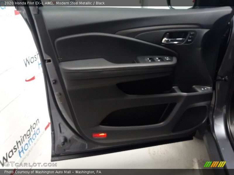 Modern Steel Metallic / Black 2020 Honda Pilot EX-L AWD
