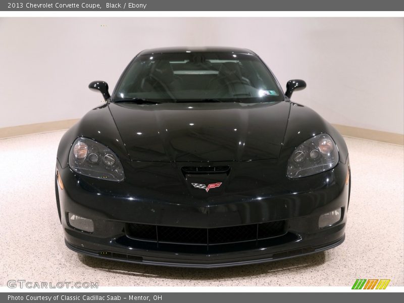 Black / Ebony 2013 Chevrolet Corvette Coupe