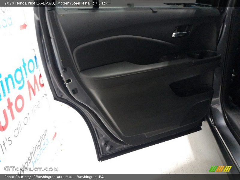 Modern Steel Metallic / Black 2020 Honda Pilot EX-L AWD